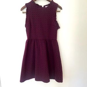 Patterned Fall Xhileration Dress Fit and Flare